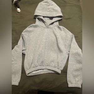 Zara cropped hoodie